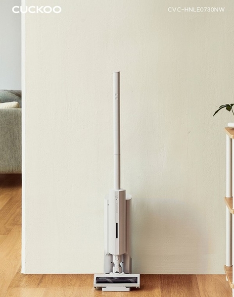 ▲쿠쿠전자에서 출시한 무선청소기 파워클론 하이퍼