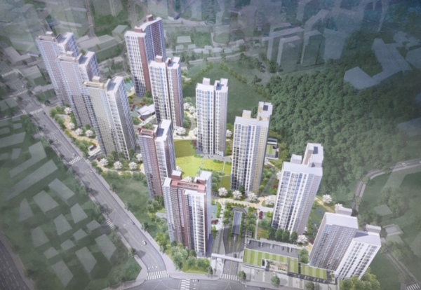 ▲고천나구역 예상 조감도