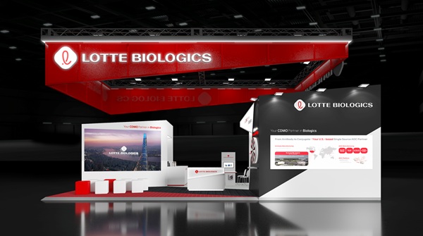▲ 롯데바이오로직스 CPhI World Wide 단독 전시 부스