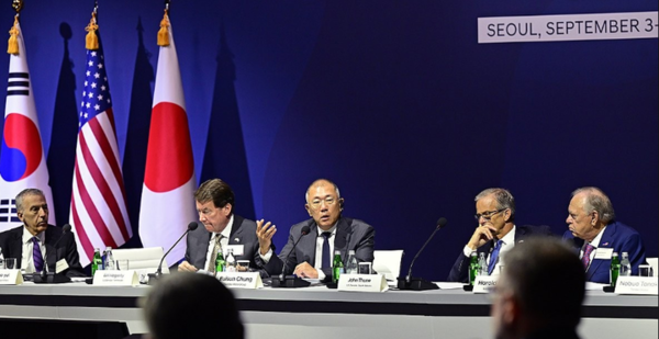 지난해 열린 경제대화에서 발언 중인 정의선 현대자동차그룹 회장