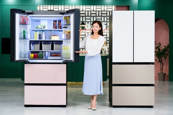 ▲삼성전자가 지난 8월 선보인 비스포크 AI 김치플러스(사진=삼성전자)