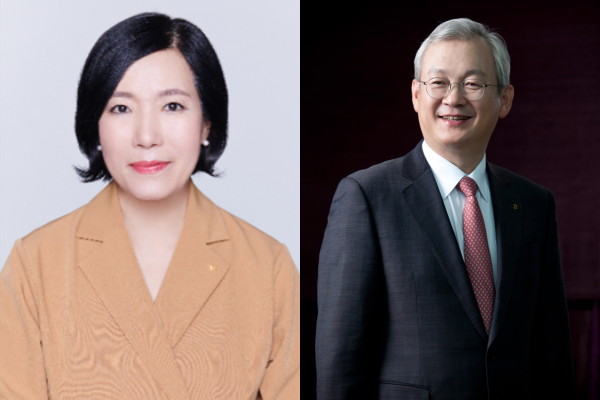 ▲박정림 전 KB증권 대표(왼쪽), 정영채 전 NH투자증권 대표(오른쪽).