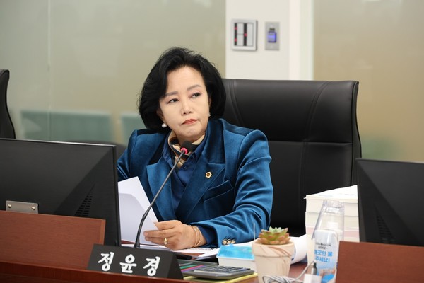 ▲정윤경 경기도의회 부의장