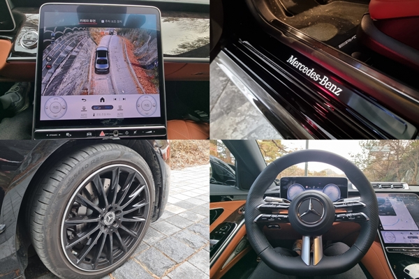 휠은 20인치 AMG 멀티 스포크 알로이가 적용됐다