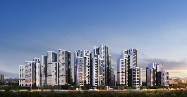 ▲더샵 신풍역 투시도