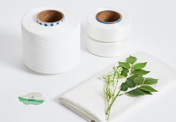 ▲효성티앤씨 친환경 폴리에스터 원사 '리젠'