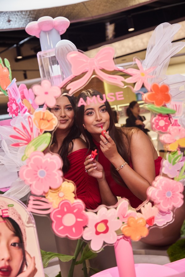 ▲어뮤즈 호주 W코스메틱 팝업 전경.