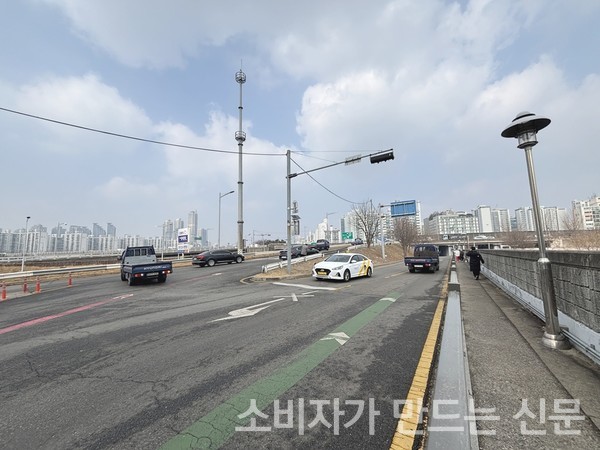 ▲도림천역에서 더샵 프리엘라까지 이동하는 도보 풍경