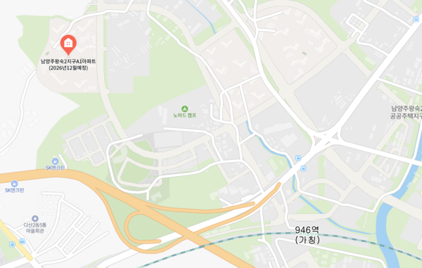 ▲지하철 9호선 연장선·경의중앙선 946역(가칭) 예정 부지