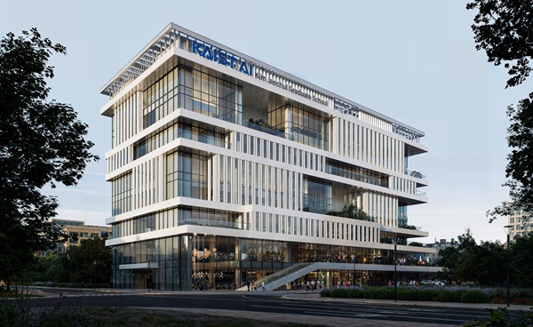 KAIST 김재철AI대학원 판교 연구동 투시도