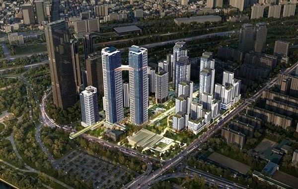 ▲여의도 시범아파트 예상 투시도