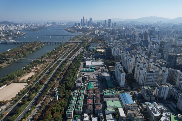 ▲롯데물산이 매입한 서울시 영등포구 양평동5가 119번지 외 17필지 일원