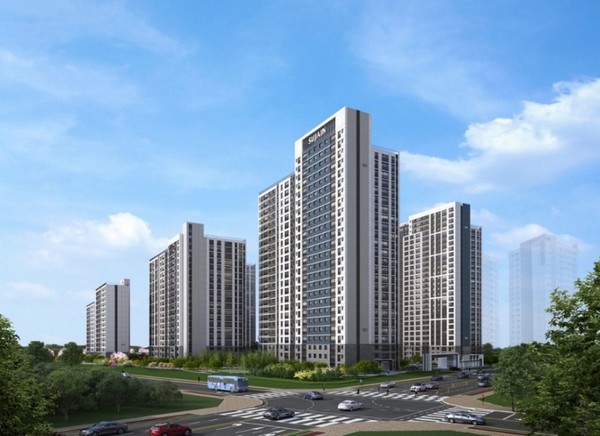 ▲풍무역세권 수자인 그라센트 2차 투시도