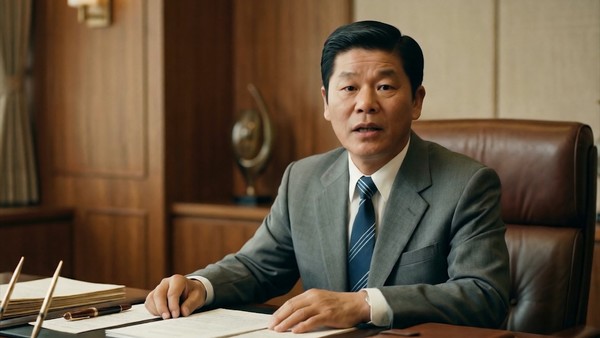 ▲SK그룹 창립 73주년을 맞아 제작된 영상에서 인공지능(AI)으로 재현된 최종건 창업회장