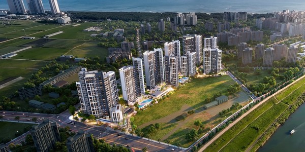 ▲강릉 우미린 더 프리미어 조감도