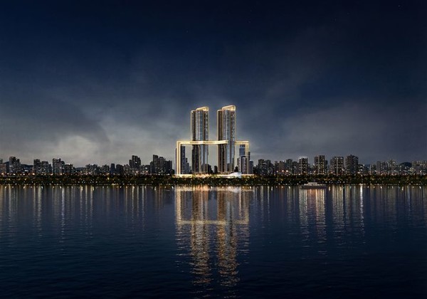 ▲포스코이앤씨 '더 반포 오티에르' 예상 투시도