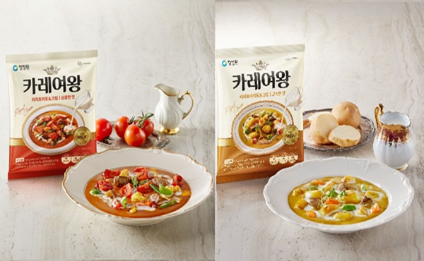 ▲리치 크림카레 2종. 사진=대상 청정원